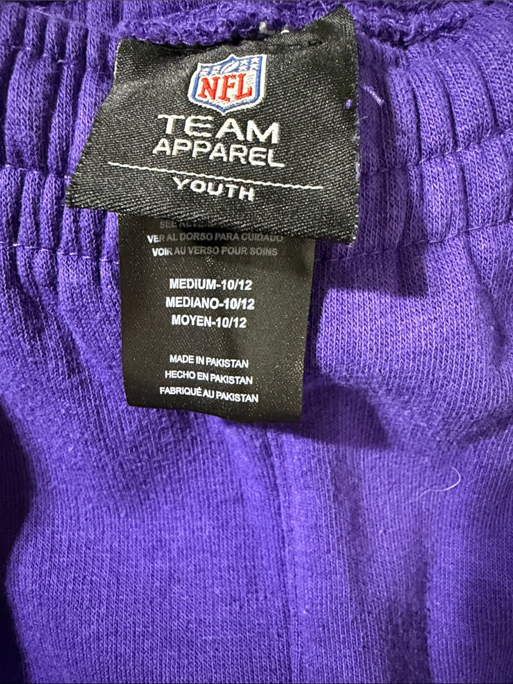 Nike Purple Minnesota Vikings Crewneck Hoodie / with matching sweat pants- Youth - Picture 9 of 13